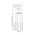 Комплект с подвесной люстрой Lightstar Tubo (574737+747237 (8шт) L8T747237
