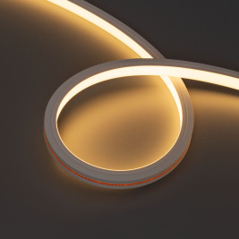 Светодиодная лента герметичная MOONLIGHT-TOP-X320-13x12mm 24V Warm3000 (5 W/m, IP67, sauna, 5m, wire x1) Arlight 051125
