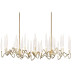 Подвесная люстра Imperium Loft Il Pezzo Chandelier Brass And Crystals L120 342634-22