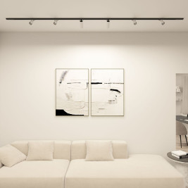 Трековый светильник Denkirs Solid Scope DK6060-BW+BK