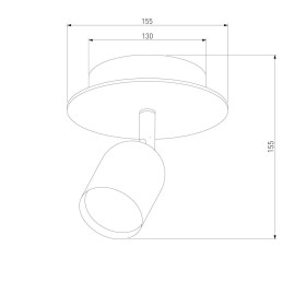 Спот TK Lighting 3294 Top Wood