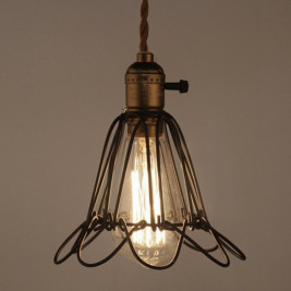Подвесной светильник Loft-Concept Loft Cage flower Pendant 40.031-0 2556