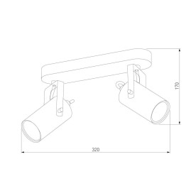 Спот TK Lighting 6503 Redo Black