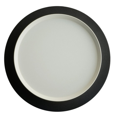 Светильник встраиваемый Feron DL507 потолочный GX53 черный + белый круг 51352