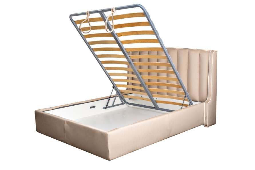 Кровать Odry с подъемным механизмом цвет экрю