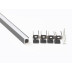 Профиль накладной LEDS POWER СПН1010 алюм. черный с призм.рассеивателем 2м 008363