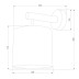 Бра TK Lighting 4108 Deva White