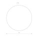 Настенный светильник Nowodvorski Ring Led L Satine Copper 10348