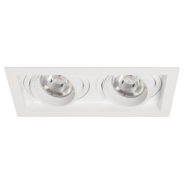 Светильник MS-VORTEX-BUILT-S210x117-2x20W Day4000 (WH-WH, 40 deg, 230V) Arlight 057768