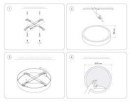 Настенно-потолочный светодиодный светильник Ambrella light Wallers Wall FW11134