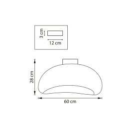 Светильник настенно-потолочный 1xE27 (led) max 12W Sigma Lightstar 611666