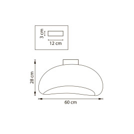 Светильник настенно-потолочный 1xE27 (led) max 12W Sigma Lightstar 611666