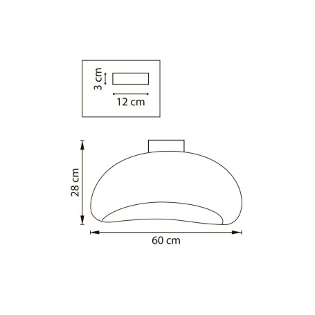 Светильник настенно-потолочный 1xE27 (led) max 12W Sigma Lightstar 611666