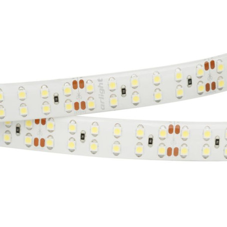 Светодиодная влагозащищенная лента Arlight 19,2W/m 240LED/m 2835SMD теплый белый 5M 014721(2)