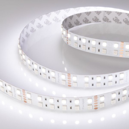 Светодиодная лента Arlight 32W/m 144LED/m 5060SMD разноцветный/холодный белый 5M RT-B144-19mm 24V RGBW-White 011823(2)