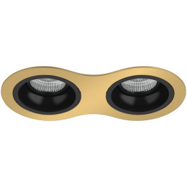 Комплект из светильников и рамки Lightstar Domino Round (214623+214607+214607) D6230707
