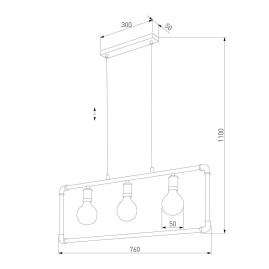Подвесная люстра TK Lighting 4146 Hydria