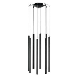 Комплект с подвесной люстрой Lightstar Tubo (574737+747247 (8шт) L8T747247