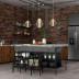 Подвесной светильник Crystal Lux CUADRA SP18W LED GOLD