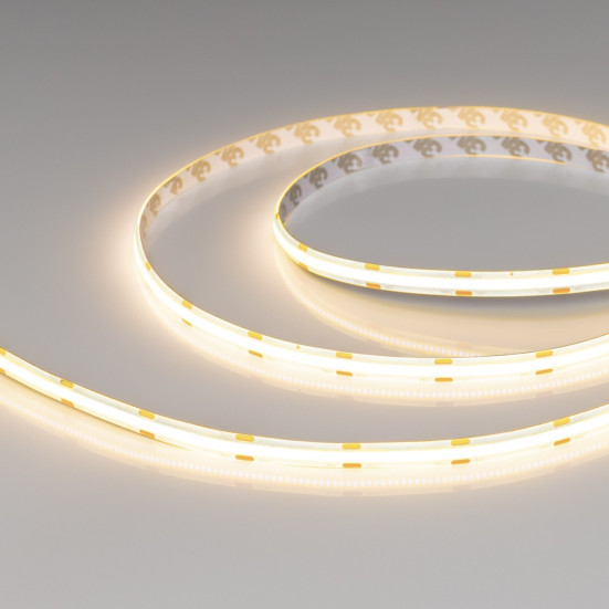 Светодиодная лента герметичная COB-SE-X544-8mm 24V Warm3000 (11 W/m, IP65, 5m) Arlight 062811