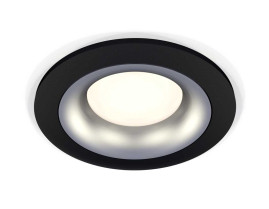 Комплект встраиваемого светильника Ambrella light Techno Spot XC7622004 SBK/MCH черный песок/хром матовый (C7622, N7013)