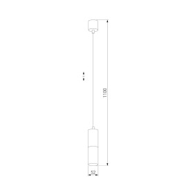 Подвесной светильник TK Lighting 4356 Elit White