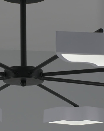 Потолочная светодиодная люстра Moderli Hight V1141-8CL