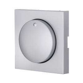 Накладка LK Studio светорегулятора с желтой световой индикацией (серебристый металлик) LK80 847103-1