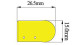 Гибкий неон Arlight 8W/m 72LED/m 5060SMD разноцветный 50M ARL-CF5060-U15M20-24V RGB 021725