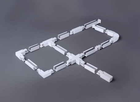 Коннектор гибкий Elektrostandard TRC-1-3-FLEX-WH a039500