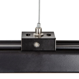 Набор для подвесного монтажа шинопроводов Uniel UFB-H41 Black 1 Polybag UL-00003666