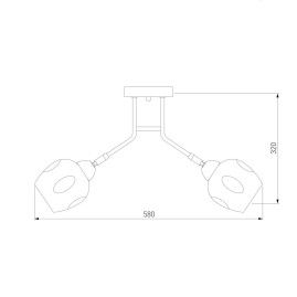 Потолочная люстра Eurosvet Marci 30164/5 золото