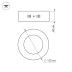 Потолочный светодиодный светильник Arlight SP-R120-6W Day White 018855