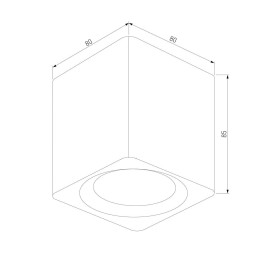 Потолочный светодиодный светильник Elektrostandard Matrix 25051/LED a065287