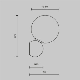 Бра Maytoni Nostalgia MOD048WL-01G