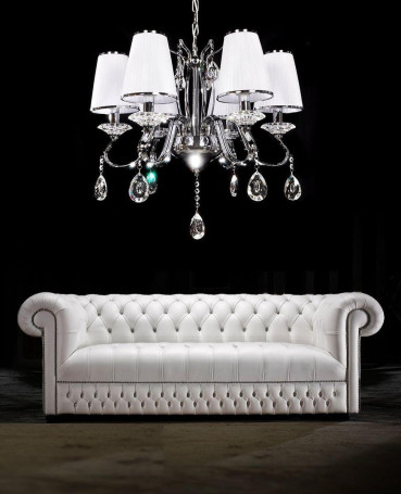 Подвесная люстра Lumina Deco Finezzia LDP 9267-6 CHR