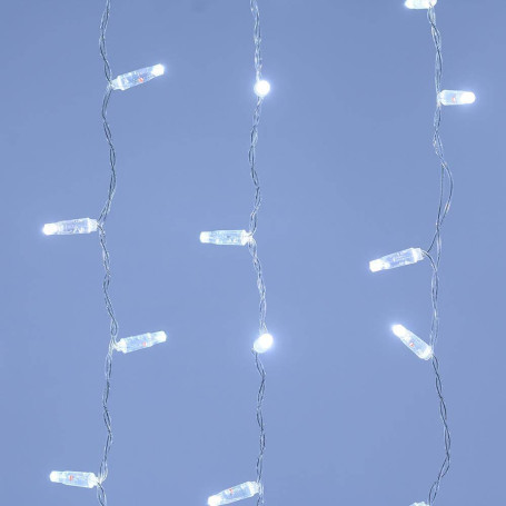 Уличная светодиодная гирлянда Ardecoled занавес 230V белый ARD-Curtain-Classic-2000X6000-Clear-1500Led White 024870