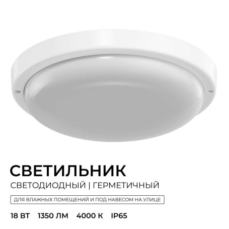 Светильник светодиодный герметичный OGM О28-09