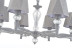Подвесная люстра Escada 672/8S Grey