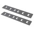 Соединительный крепёж Hesby Lighting ElDeko для встраиваемого шинопровода, серебристый, 2 шт HSBL_0065