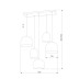 Подвесной светильник TK Lighting 6504 Tempre