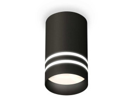 Комплект накладного светильника Ambrella light Techno Spot XS7422022 SBK/FR черный песок/белый матовый (C7422, N7142)