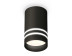 Комплект накладного светильника Ambrella light Techno Spot XS7422022 SBK/FR черный песок/белый матовый (C7422, N7142)