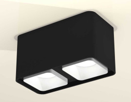 Комплект накладного светильника Ambrella light Techno Spot XS7851001 SBK/SWH черный песок/белый песок (C7851, N7701)
