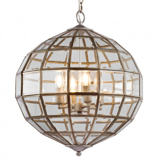 Подвесной светильник Loft-Concept Glass &amp; Metal Cage Pendant 40.1008-0 7141