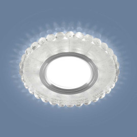 Встраиваемый светильник Elektrostandard 2245 MR16 SL/WH зеркальный/белый a047758