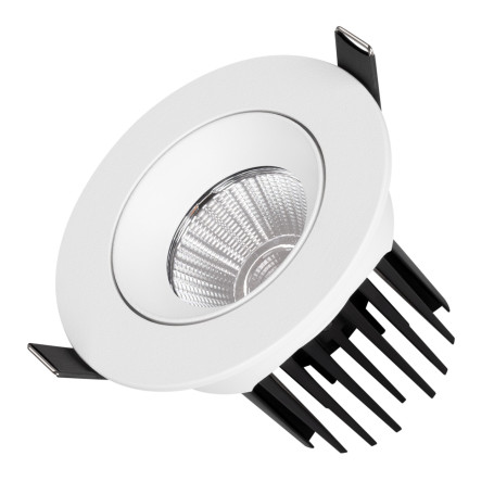 Встраиваемый светодиодный светильник Arlight MS-Atoll-Built-Turn-R94-10W Warm3000 044598