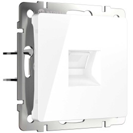 Розетка Ethernet RJ-45 cat. 6A экранированная (белый) W5120101/ a069683