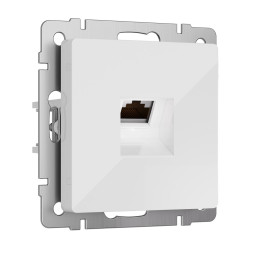 Розетка Ethernet RJ-45 cat. 6A экранированная (белый) W5120101/ a069683