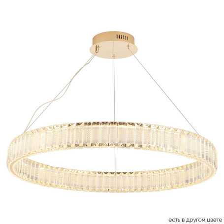 Подвесной светодиодный светильник Crystal Lux Musika SP70W Led Gold